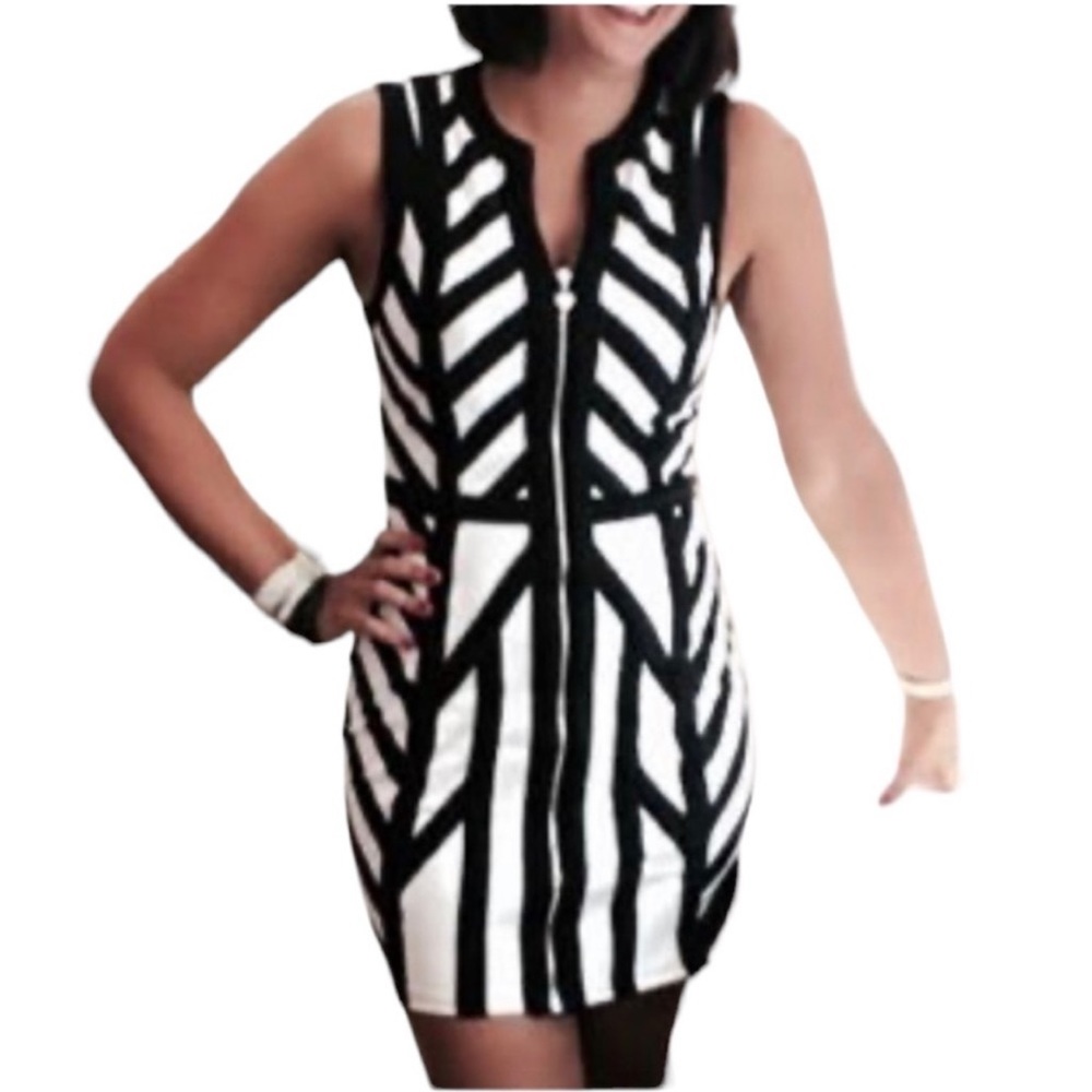 Bebe colorblock dress